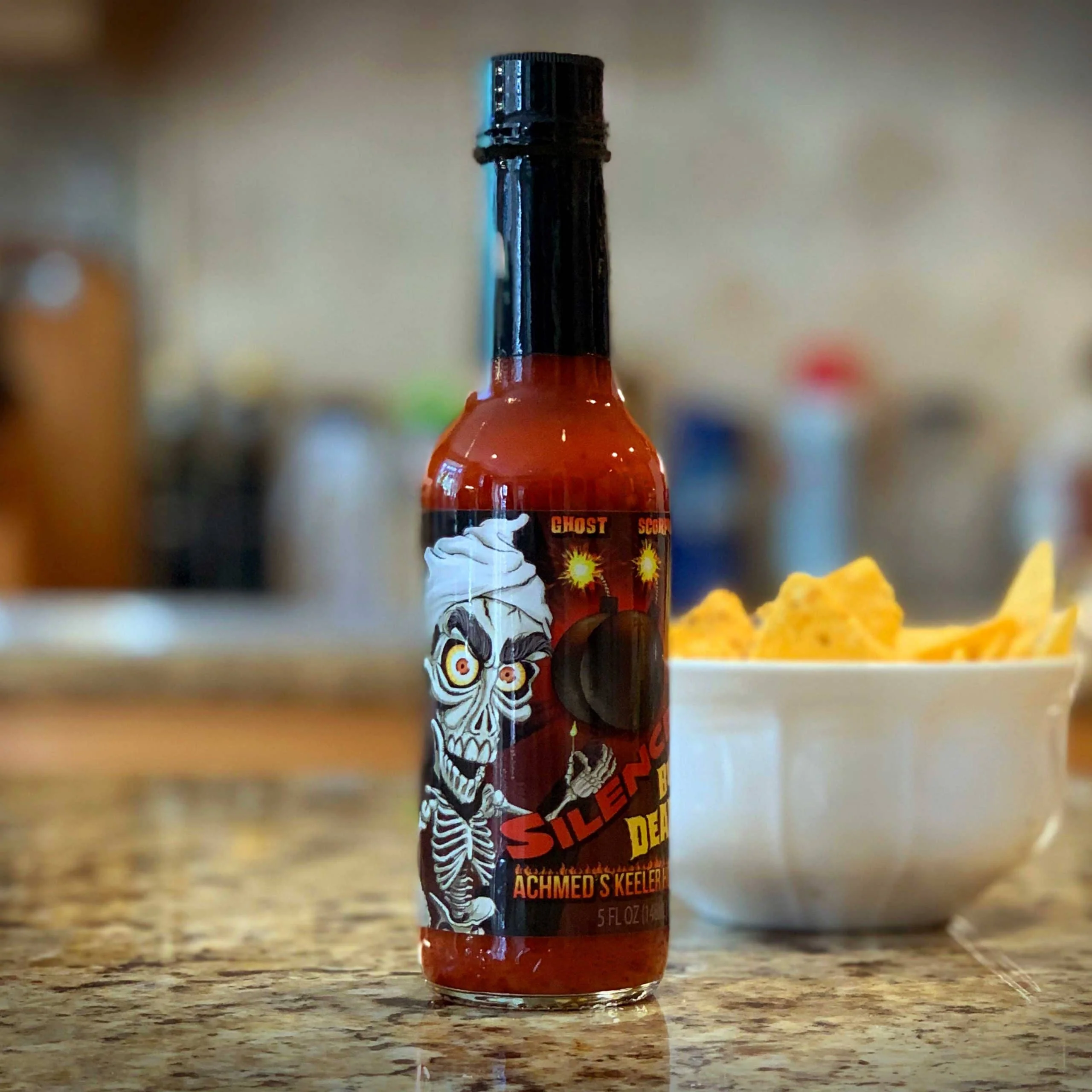 Achmed's SILENCE!! BUTT DEADLY! Keeler Hot Sauce - Image 3