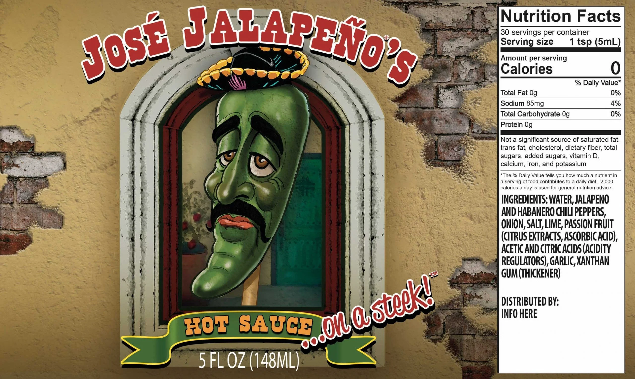 José Jalapeño ...On A Steek! Hot Sauce - Image 3
