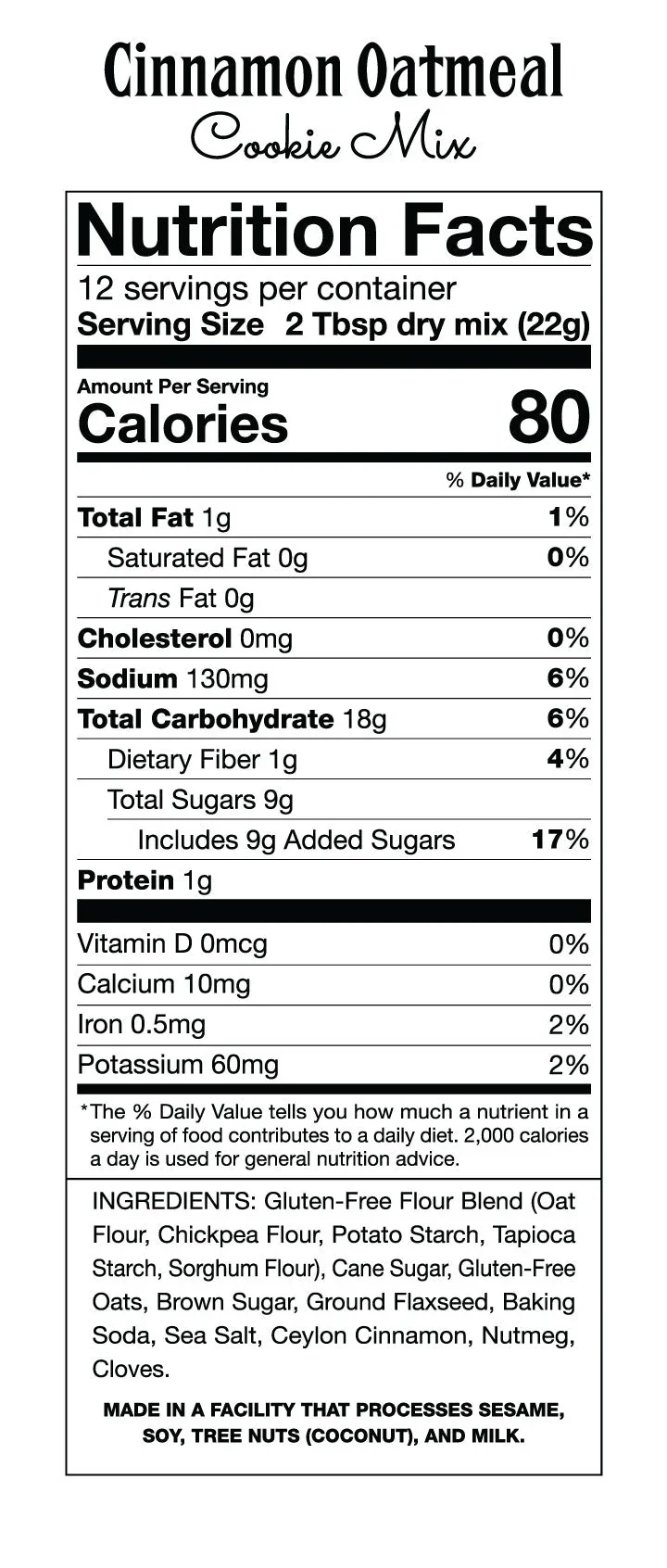 Cinnamon Oatmeal Cookie Mixes - Image 7