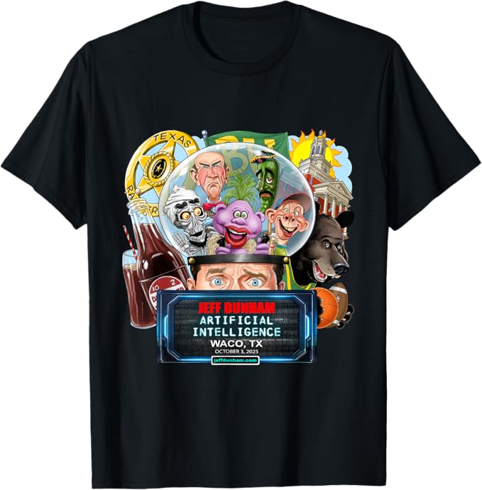 Jeff Dunham: Artificial Intelligence, Tour Apparel by City