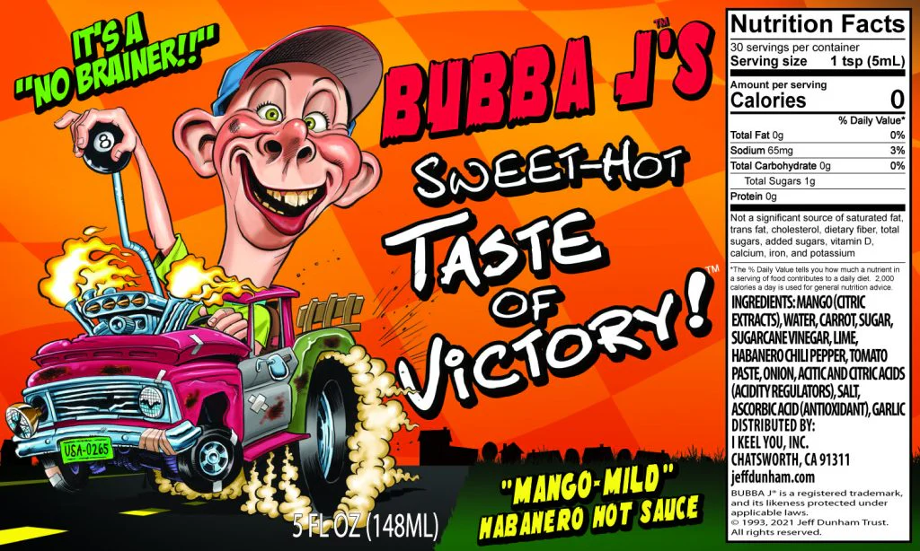 Walter, José, Bubba J, Peanut, and Achmed Hot Sauce 5 Pack - Image 5